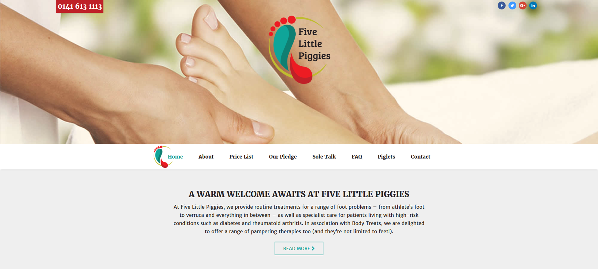 Launching the 'New Look' Five Little Piggies